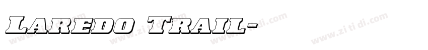Laredo Trail字体转换